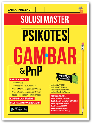 Buku Solusi Master Psikotes Gambar & PnP